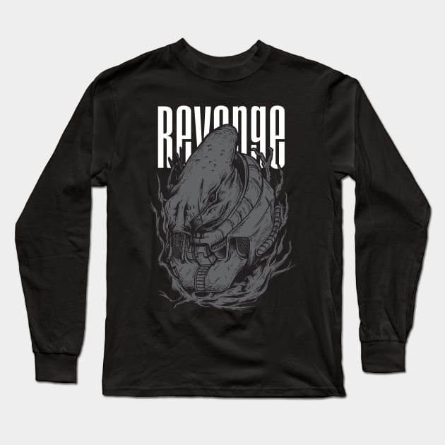 Get your revenge Long Sleeve T-Shirt by Pixel Poetry